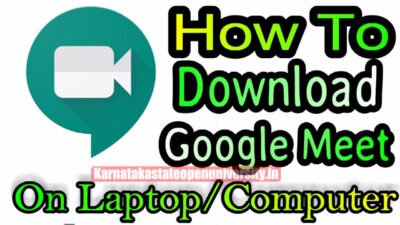 How To Download Google Meet On PC | How To Download Google Meet On ...
