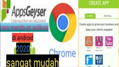 cara membuat aplikasi sendiri di android - YouTube