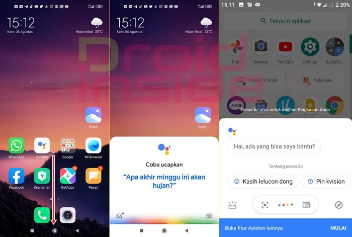 Tips Cara Berbicara Dengan Google Assistant | DROIDINSIDE